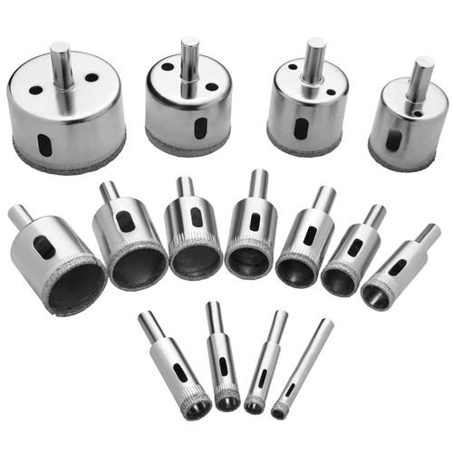 Diamantbohrer set stück - set, 15