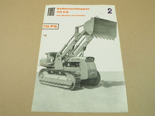 Prospekt fiat kettenschlepper - prospekt,