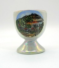 DDR Andenken Souvenir Eierbecher Porzellan Panorama Ansicht Kurort Oybin