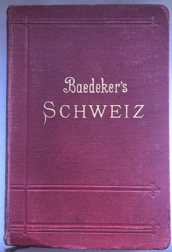 Baedeker die schweiz - die, mit
