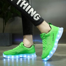 Led leuchtende glow schuhe - led,