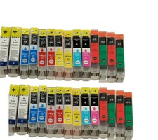 24 X Druckerpatronen Tinte für Canon I 9900 I9950 Pixma IP 8500 ersetzen BCI6 Bk