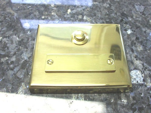 Türklingel messing neu - türklingel,