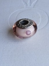 Original  Pandora Element, Charm Murano, rosa, retired