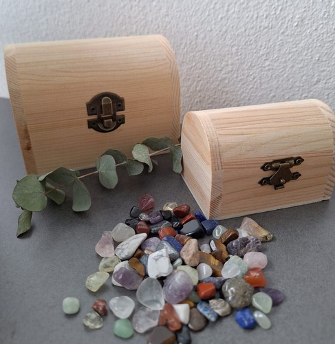Holzschatztruhe - , (schatulle)