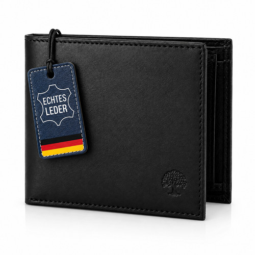 Geldbörse herren leder rfid - geldbörse,