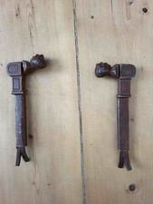 alter Fensterladenhalter antik Ladenmännchen Eisen Feststeller