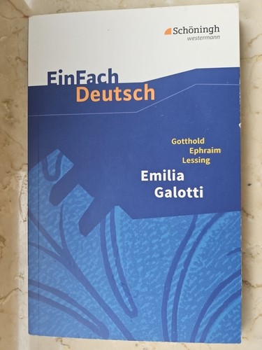 Emilia galotti ein - galotti:,