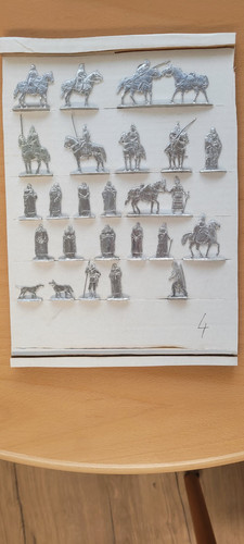 Zinnfiguren flachfiguren - 24,