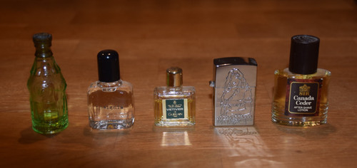 Set konvolut aus 5 miniatur - konvolut,