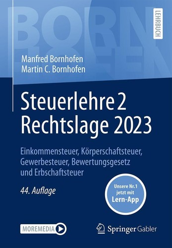 Steuerlehre rechtslage 2023 - rechtslage,