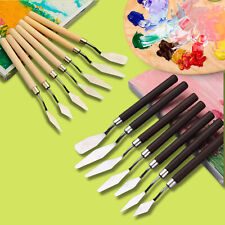 7 Edelstahl Maler Spachtelset Malspachtel Spachtel Acrylmalerei Malmesser