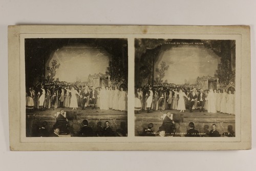 Theaterbrille fille du - „la,