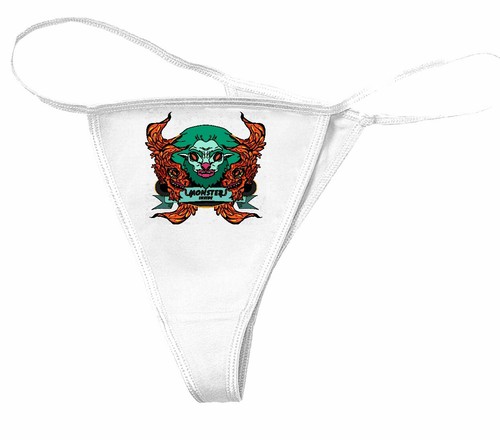 Damen string tanga monster - damen, mit