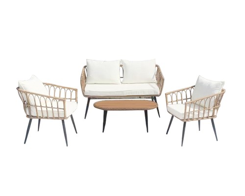 Set wohnzimmer von außerhalb - set,