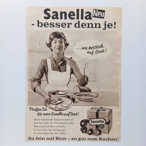 1959 sanella margarine union - sanella,