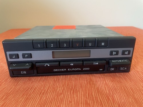 Becker europa 2000 autoradio - becker,