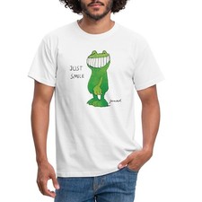 Janosch Günter Kastenfrosch Just Smile Männer T-Shirt