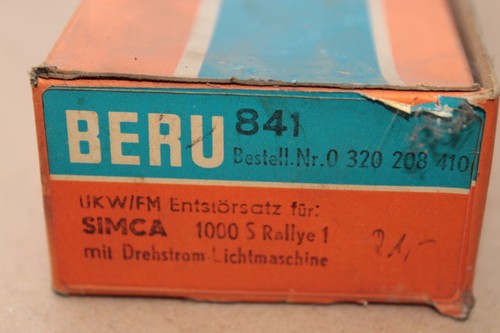 Neu radio entstörsatz beru - radio,