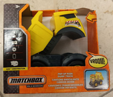 DUMP TRUCK MATCHBOX MODELLAUTO LKW KIPPLASTER in ORANGE NEU OVP RAR