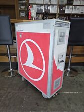 TURKISH AIRLINES Flugzeugtrolley Full Size, Airlinetrolley Servierwagen
