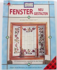 Plaid Window Color BUCH / Heft • Fenster neu Gestalten - Malvorlagen + Anleitung