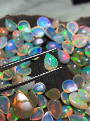 Opal lose cabochon - opal,