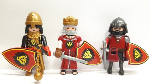 Playmobil löwenherz ritter - 3x, löwenherz-ritter