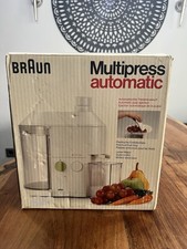 Braun Multipress automatic