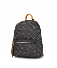 Damen Rucksack Tasche Braun