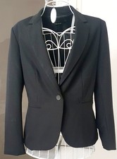 Eleganter Blazer Damen 40 Schwarz Zara