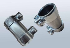 Doppelschelle 60x125 [mm] Rohrverbinder Auspuffschelle Rohrschelle Abgasanlage