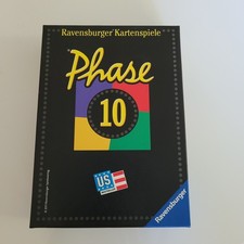 Phase 10 Kartenspiel Ravensburger (ausgepackt aus Der Folie - nicht benutzt) NEU