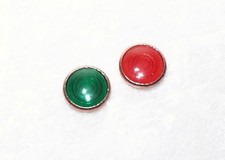 AWO - 425 T + S - KONTROLLGLAS ROT + GRÜN CU-FASSUNG SCHEINWERFER - 842252-253*