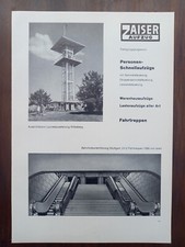 Stuttgart, Zaiser, Aufzug