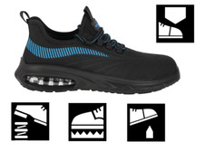 Arbeitsschuhe Leicht Stahlkappe Sicherheitsschuhe Sneaker S1 PL durchtrittsicher