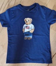 ? Polo Ralph Lauren Polo Bear Shirt blau Gr.5 120 ?