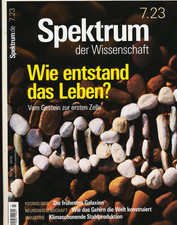 Spektrum der Wissenschaft 7 2023 Wie entstand das Leben