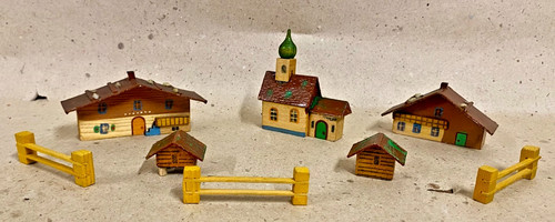 Alt miniatur holzhäuser - miniatur, /