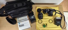 Minolta 7000 AF Analoge SLR Spiegelreflexkamera + 2 Objektive + Blitz 2800 AF