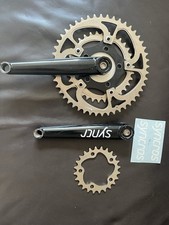 syncros revolution kurbel mit neuen real kettenbätter und neuen aufkleber