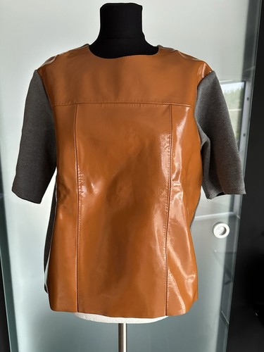 Marni pullover leder - by,