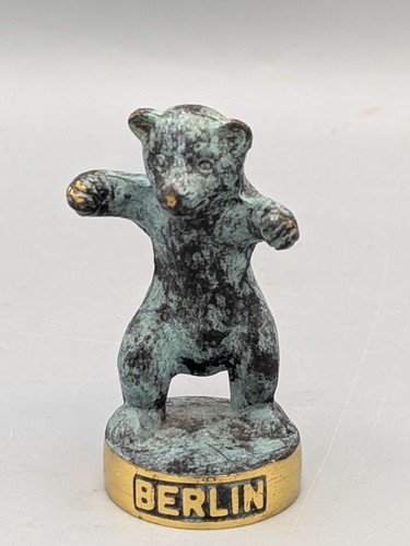 Berliner bär bronze figur - berliner,