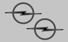 2 x Opel Emblem Kadett B •