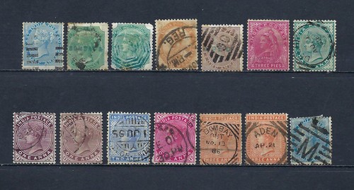 Indien 1865 teilweise - ab,