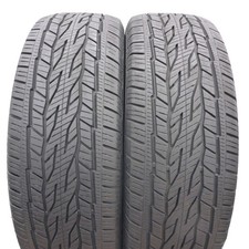 255 60 18 2x CONTINENTAL 255/60 R18 112H Cross LX2 Sommerreifen 2018 7mm