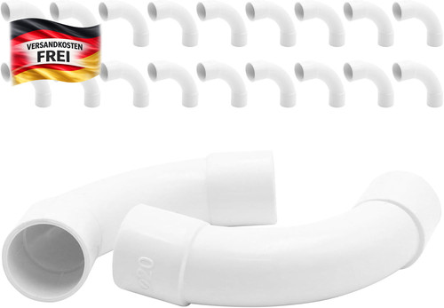 Rohrbogen m20 pvc - pvc, 90°