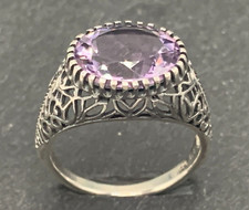 Amethyst Ring   925er Silber