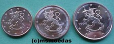 Finnland 1+2+5 Euro-Cent Münzen Euromünzen coins moedas Jahr nach Wahl