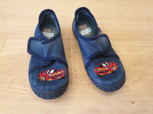Hausschuhe stoffschuhe blau - hausschuhe,